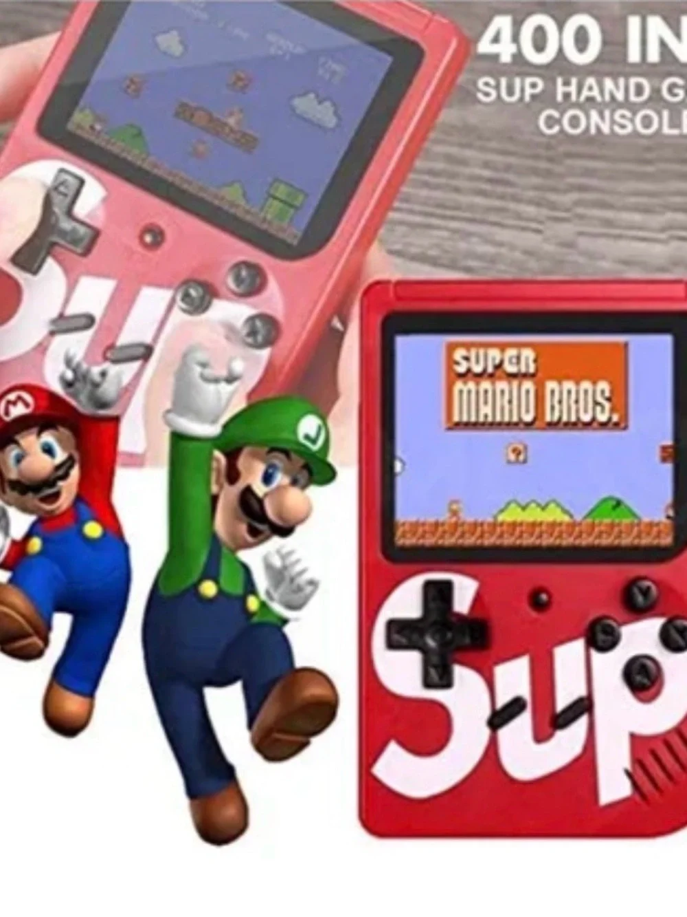 BLACK- Game Box Plus Retro Handheld Game Console